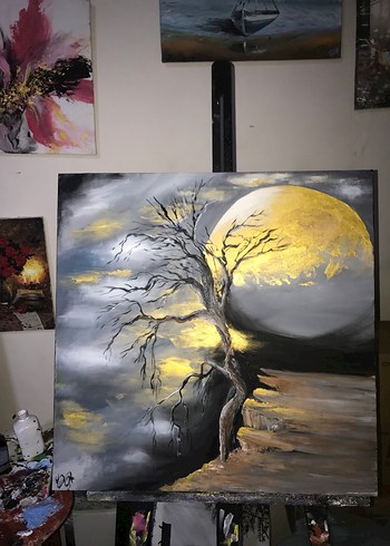 Yağlı boya tablo 60 cm - Görsel 6