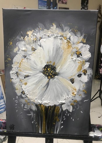 El yapımı tablo 35.50 cm - Görsel 2