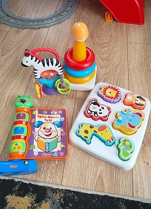 Fisher price set eğitici tırtıl 