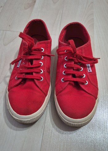 Superga kız çocuk keten ayakkabı - Görsel 2