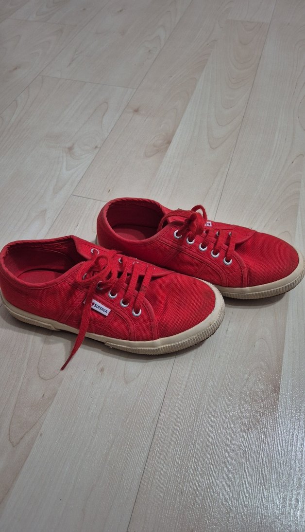 Superga kız çocuk keten ayakkabı - Görsel 3