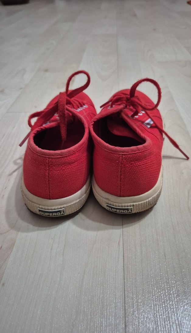 Superga kız çocuk keten ayakkabı - Görsel 4