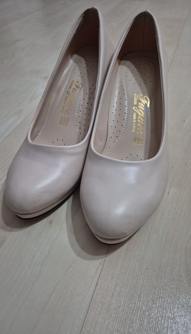 Bej Kadın Stiletto Topuklu Ayakkabı - Görsel 4