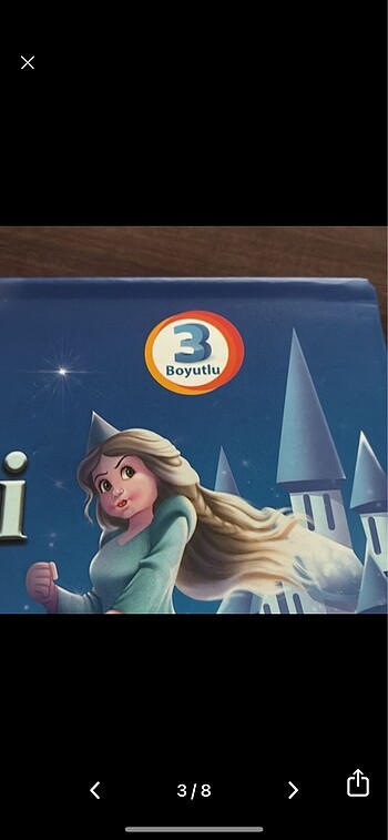  Beden Karlar Kraliçesi - 3 Boyutlu Kitap