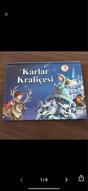 Karlar Kraliçesi - 3 Boyutlu Kitap