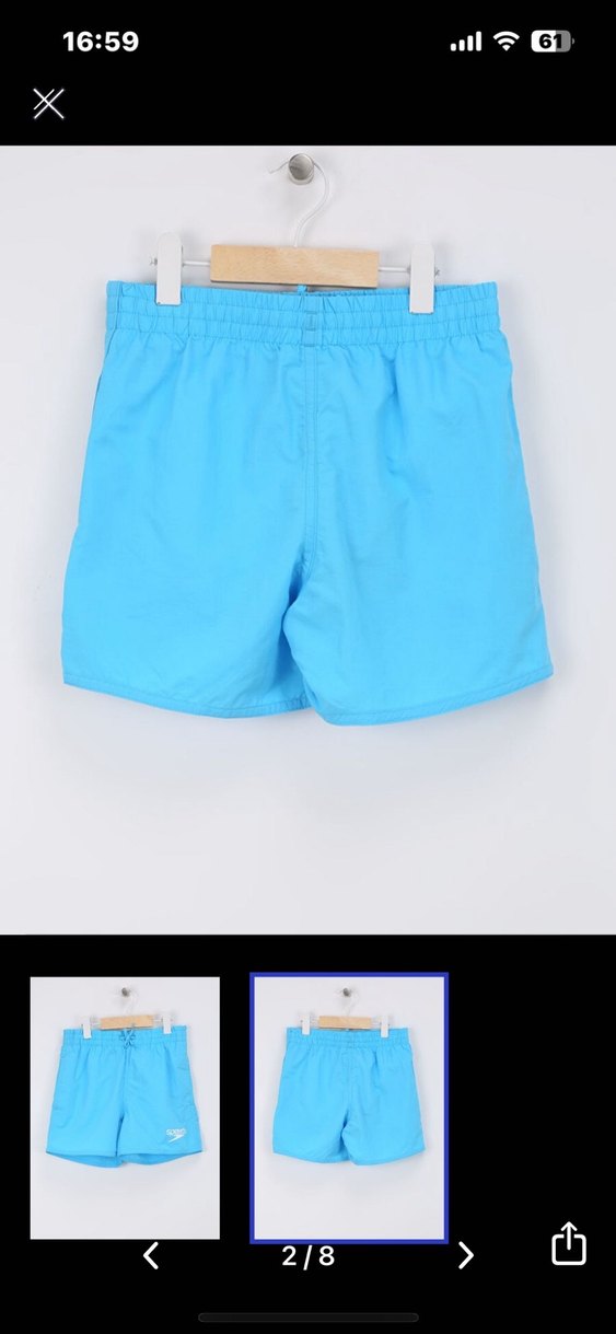 Speedo - Erkek Çocuk Yüzme Şortu - Görsel 2