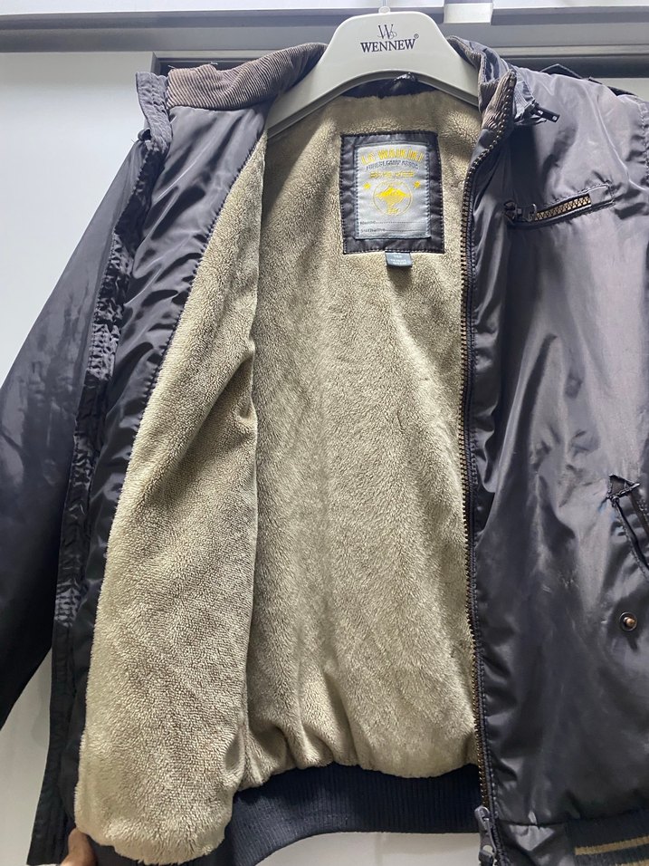 Erkek Çocuk Siyah Fermuarlı Street Wear Ceket - Görsel 3