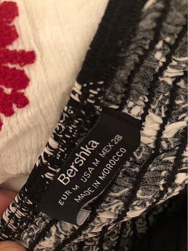 m Beden BERSHKA ŞORTLU TULUM