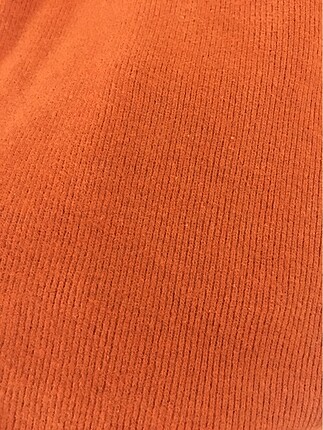 m Beden turuncu Renk Kiremit renk sweatshirt