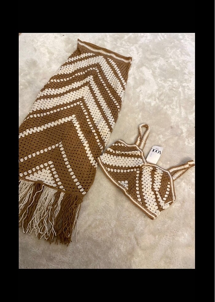 Triko plaj elbisesi - Görsel 2