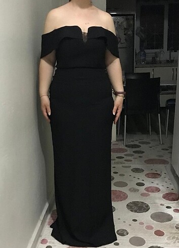 dokuma uzun elbise