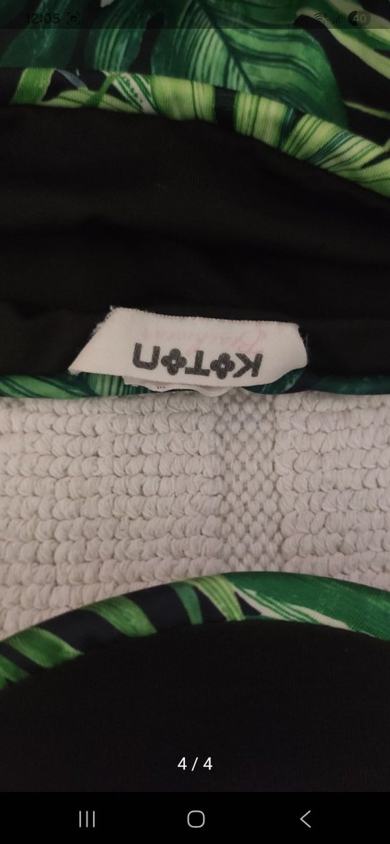 Yeşil Desenli Bohem Bikini Takımı - Görsel 3