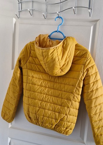 Sarı Fermuarlı Kadın Mont - Görsel 2