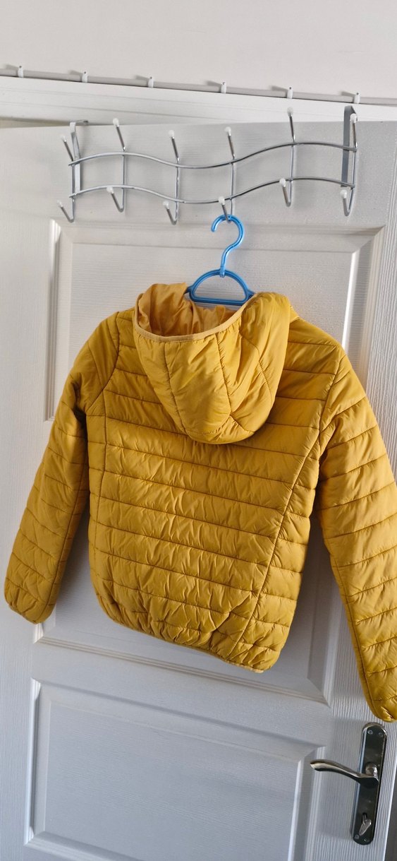 Sarı Fermuarlı Kadın Mont - Görsel 2