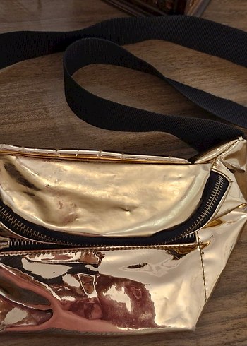 Kadın Altın Renkli  Bel Çantası - Görsel 2