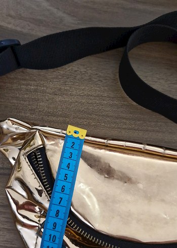 Kadın Altın Renkli  Bel Çantası - Görsel 6