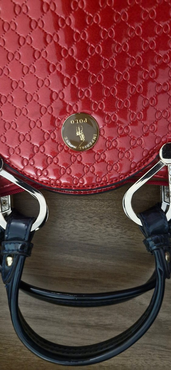 Kırmızı Polo Kadın Çanta - Görsel 4