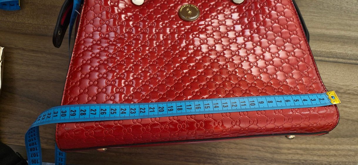 Kırmızı Polo Kadın Çanta - Görsel 5