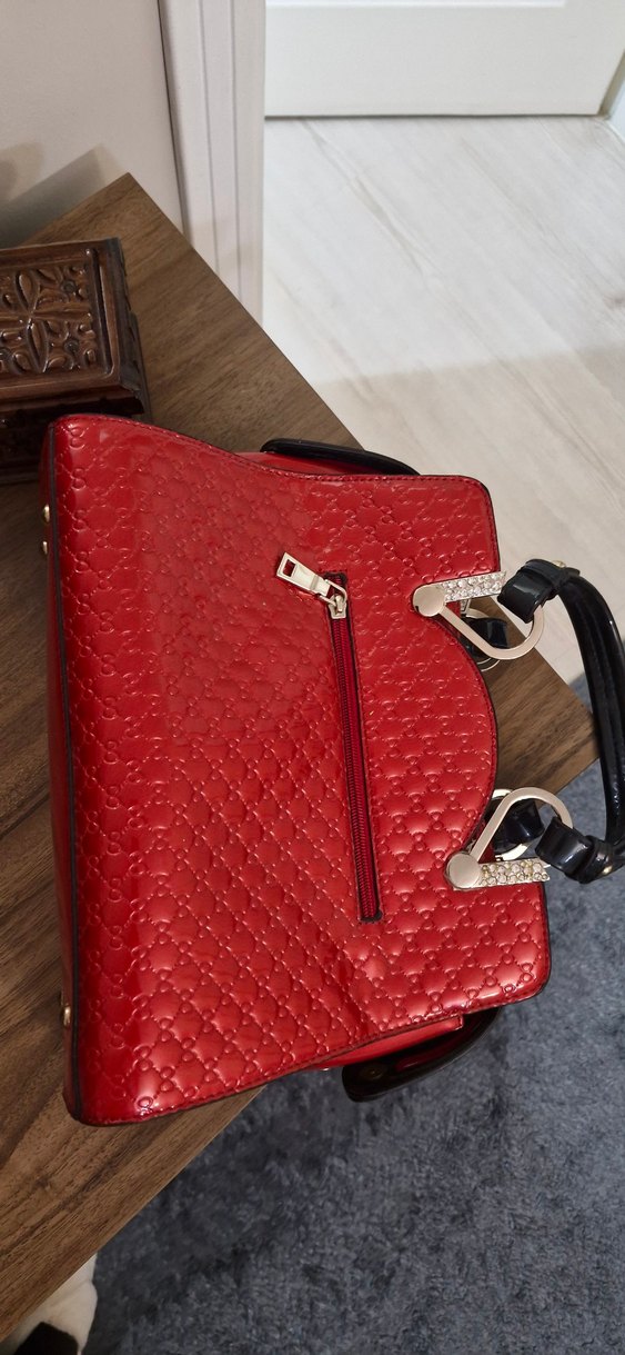 Kırmızı Polo Kadın Çanta - Görsel 2