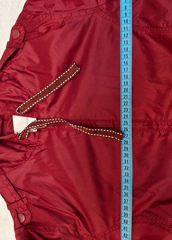 Bordo Kadın Midi Ceket - Görsel 7