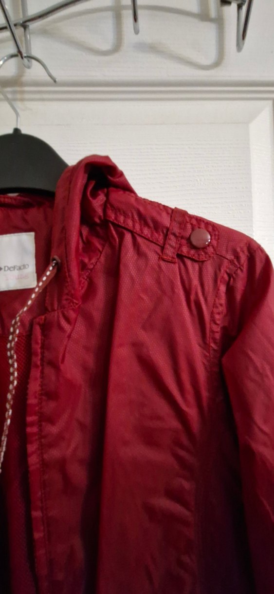 Bordo Kadın Midi Ceket - Görsel 3