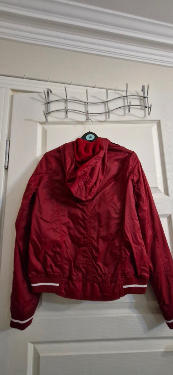 Bordo Kadın Midi Ceket - Görsel 5