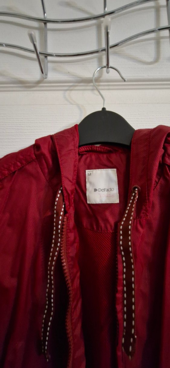 Bordo Kadın Midi Ceket - Görsel 2