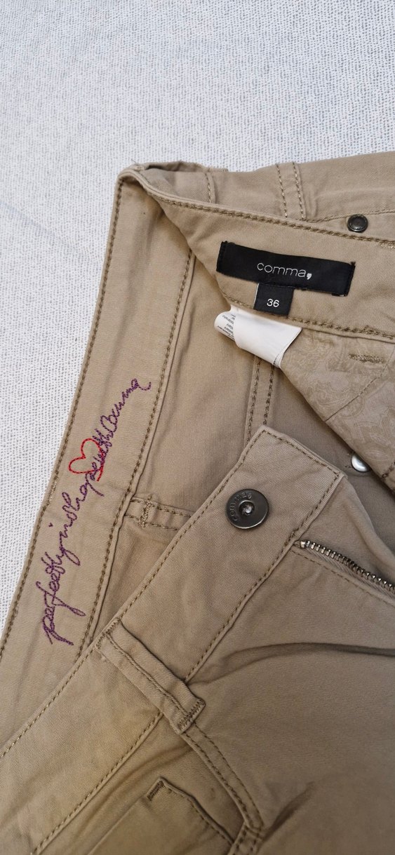 Bej Regular Fit Kadın Pantolon - Görsel 2