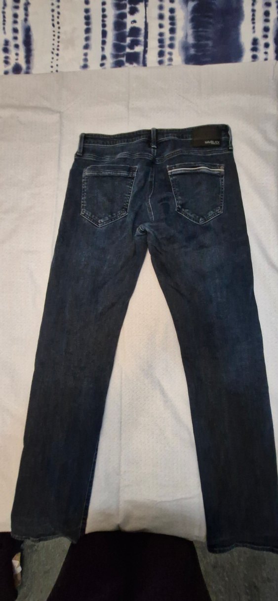Erkek Lacivert Denim Pantolon - Görsel 2