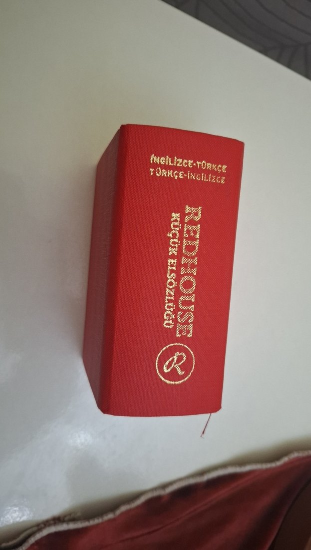 Redhouse İngilizce-Türkçe Küçük Sözlük - Görsel 4