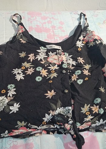 s Beden kadın kısa bluz crop