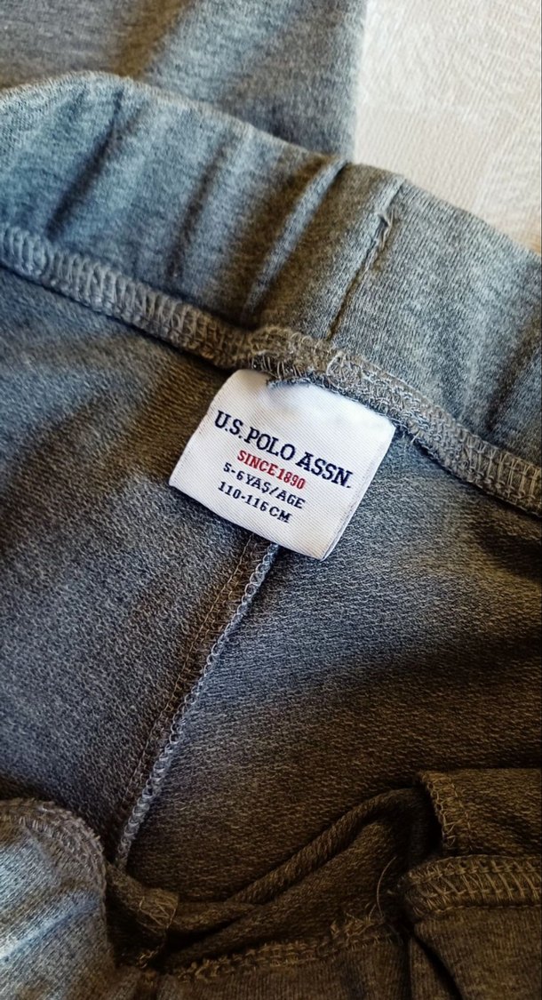 USPA Gri Kız Çocuk Eşofman Altı - Görsel 3