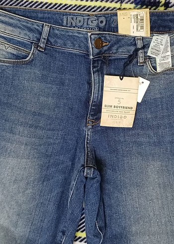 M&S Kadın Denim Pantolon - Görsel 5