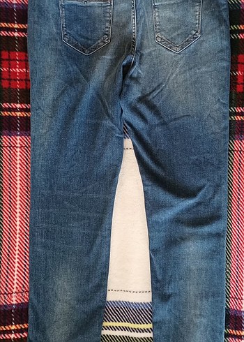 M&S Kadın Mavi Denim Jean - Görsel 3