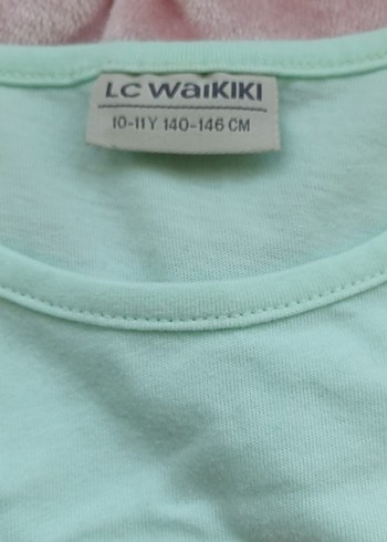 LCW Kısa Kollu Unicorn Baskılı Kız Takımı - Görsel 6