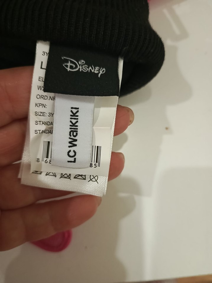 LCW Kız Çocuk Pembe Minnie Mouse Eldiven 3-5 YAŞ - Görsel 4