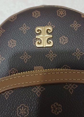 Pierre Cardin Kahverengi Deri Kadın Sırt Çantası - Görsel 15