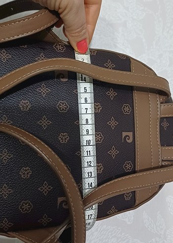 Pierre Cardin Kahverengi Deri Kadın Sırt Çantası - Görsel 8