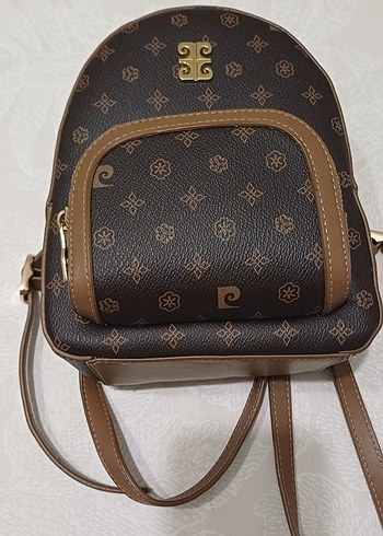 Pierre Cardin Kahverengi Deri Kadın Sırt Çantası - Görsel 13