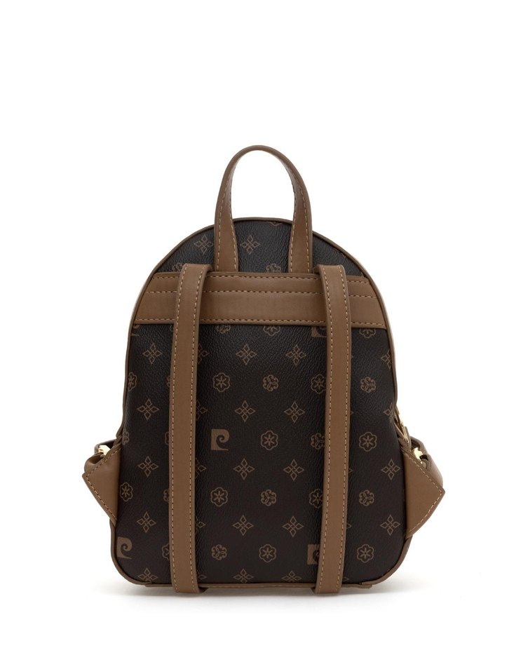 Pierre Cardin Kahverengi Deri Kadın Sırt Çantası - Görsel 2