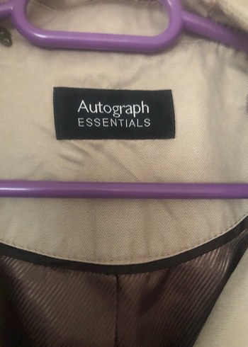 Bej Kadın Midi Trençkot Düğmeli - Görsel 2