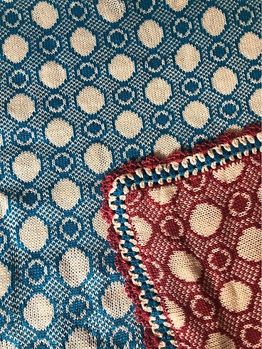 Örgü battaniye - Görsel 2