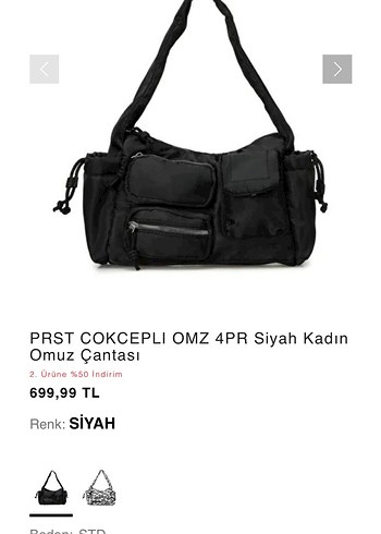 Beden Kadın çok bölmeli çanta