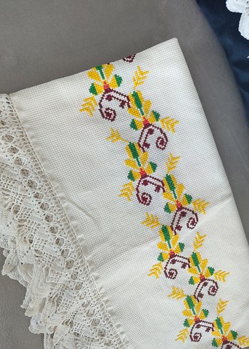  Beden Etamin dantel çeyizlik