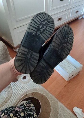 Parlak Siyah Rugan Ayakkabı - Görsel 5