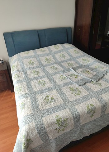Kapitone Pamuklu Yatak Örtüsü - Görsel 2
