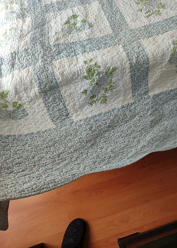 Kapitone Pamuklu Yatak Örtüsü - Görsel 3