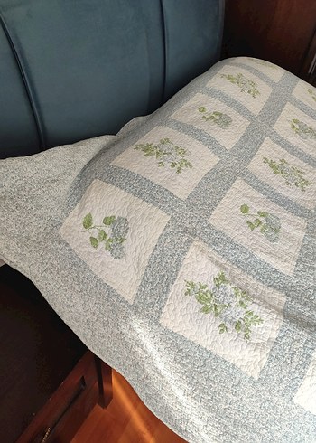 Kapitone Pamuklu Yatak Örtüsü - Görsel 6