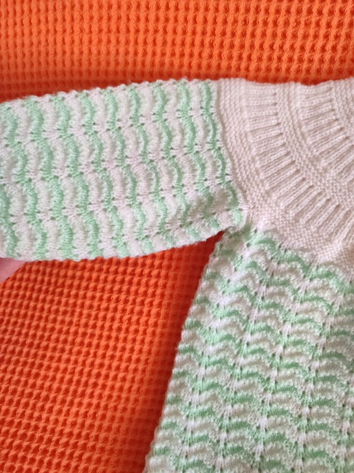 Kız Çocuk Örgü Uzun Kollu Hırka - Görsel 3