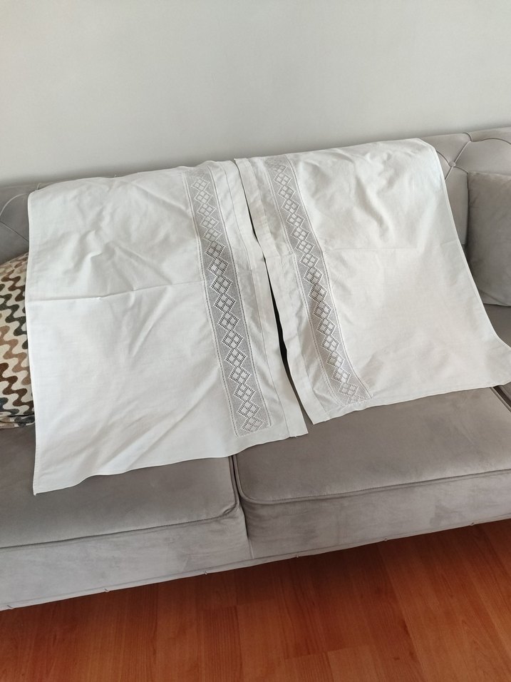 Nakışlı Beyaz Örtüler - Görsel 5